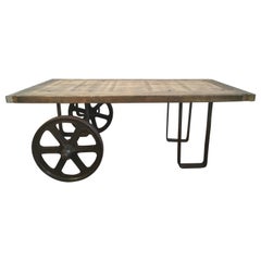 Industrial Coffee Table, 1950s