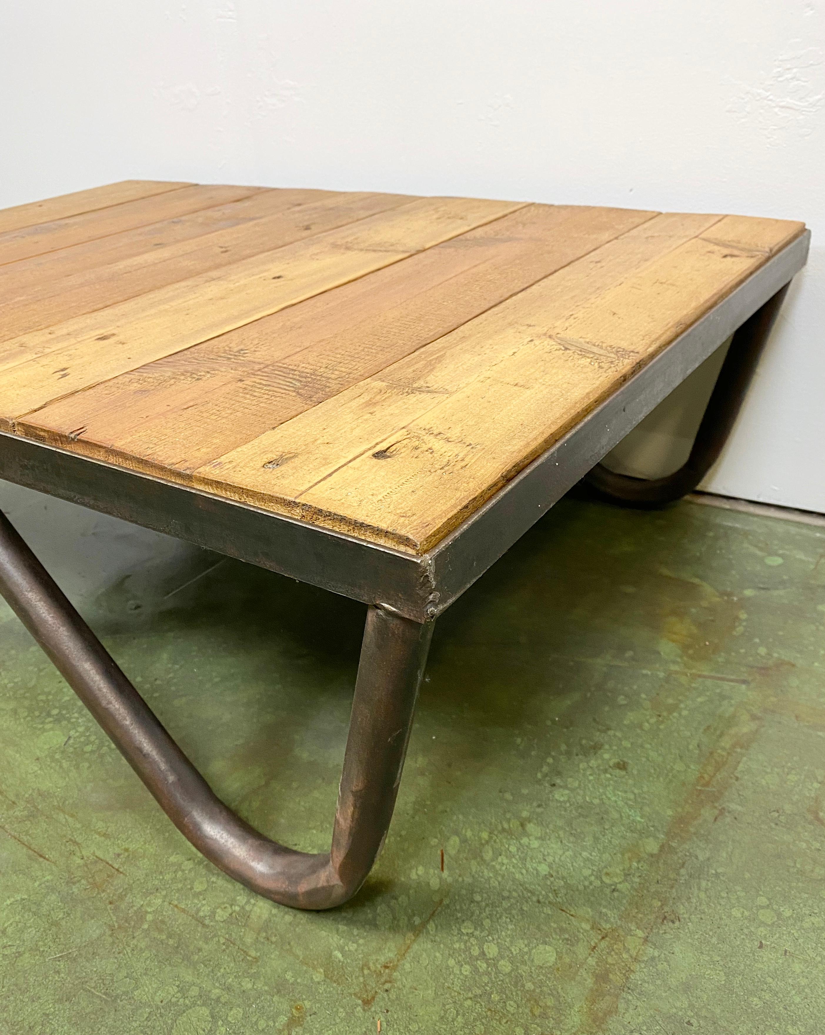 Czech Industrial Coffee Table, 1960s For Sale