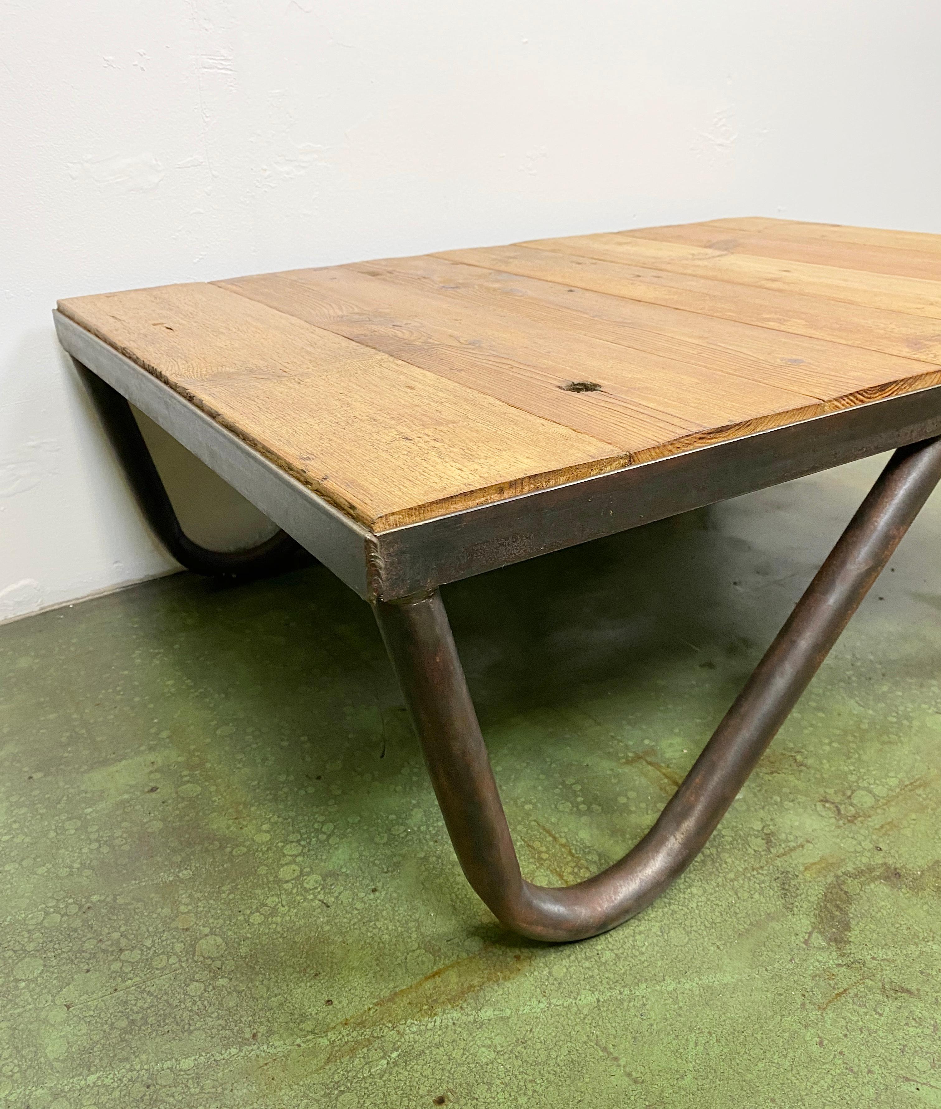 Industrial Coffee Table, 1960s In Good Condition For Sale In Kojetice, CZ
