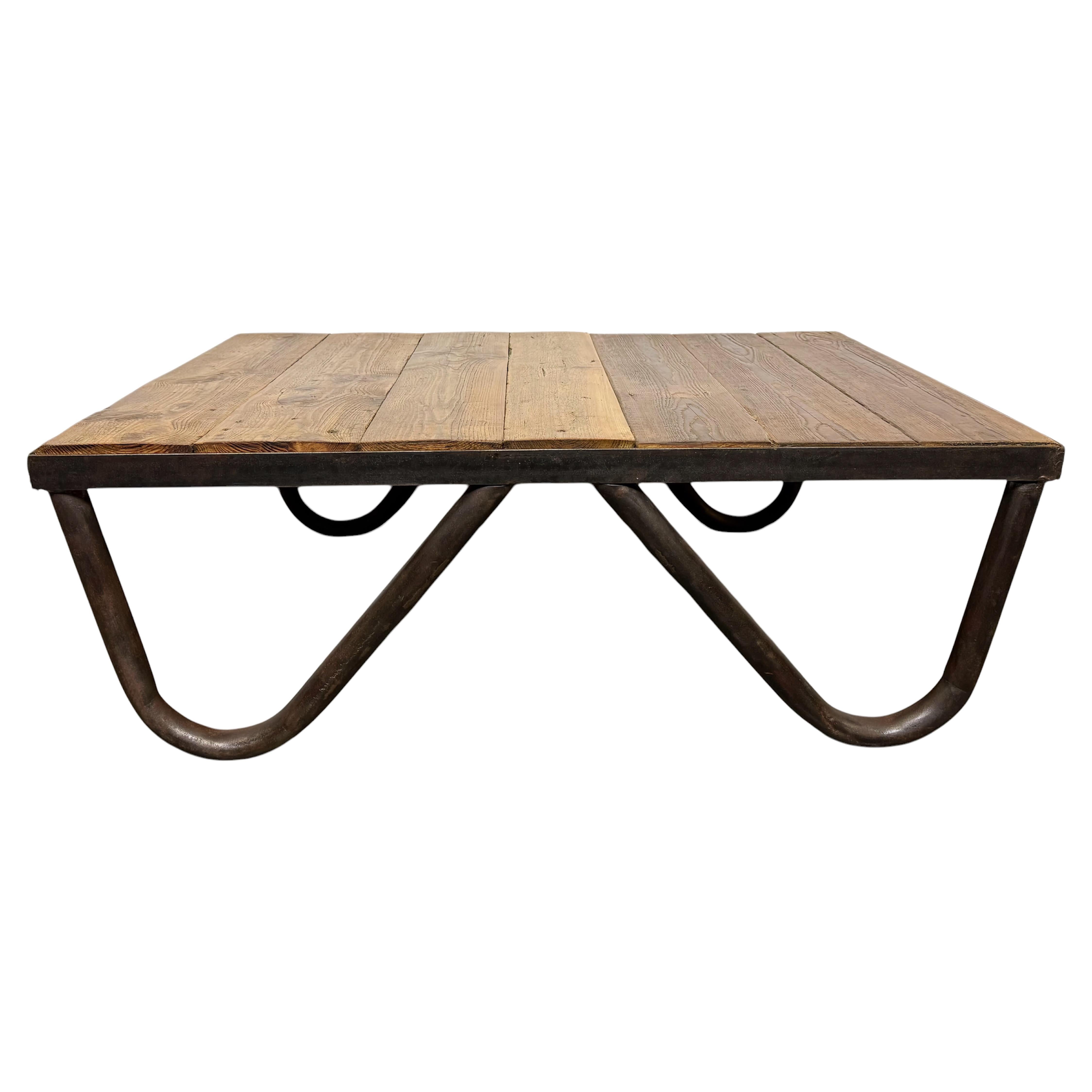 Industrieller Couchtisch, 1960er Jahre