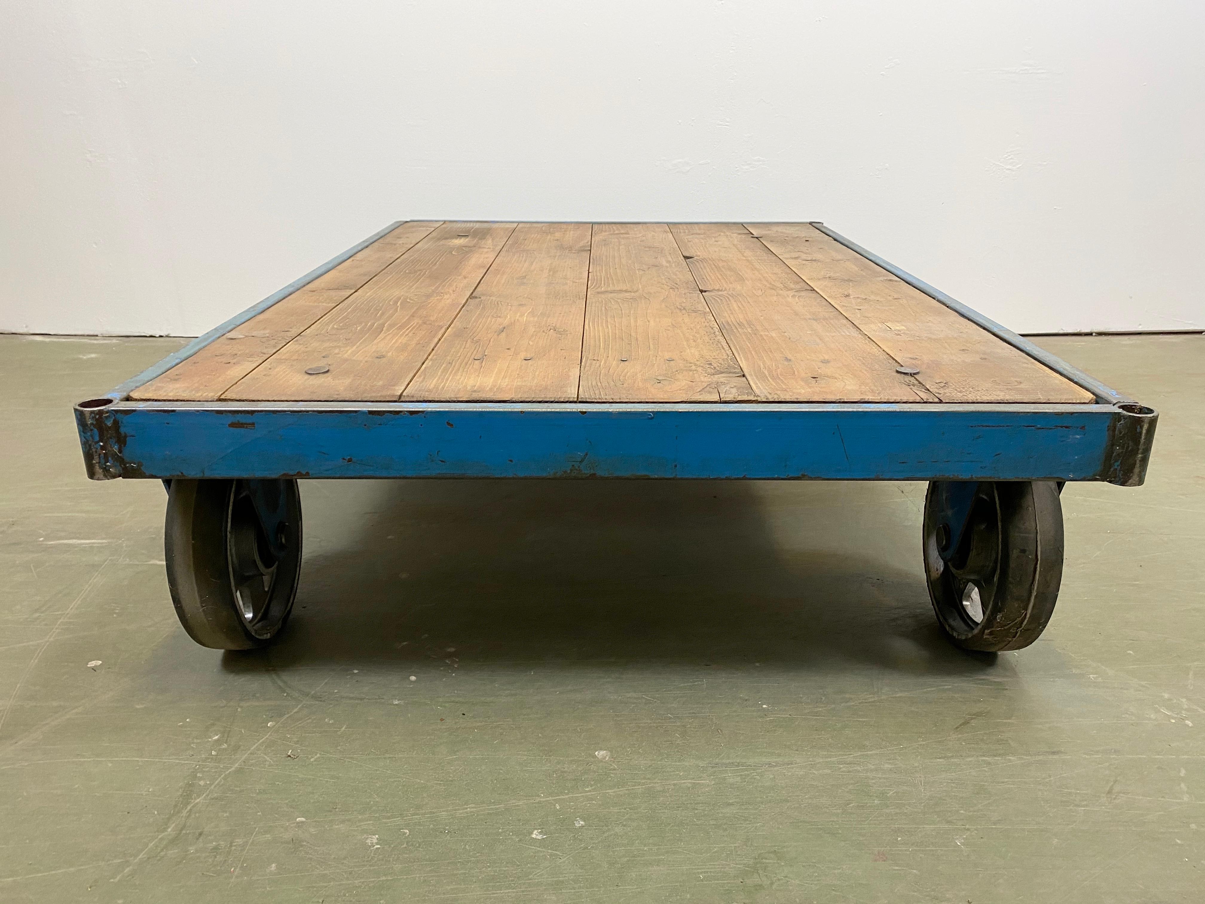 Industrial Coffee Table Cart, 1960s 1