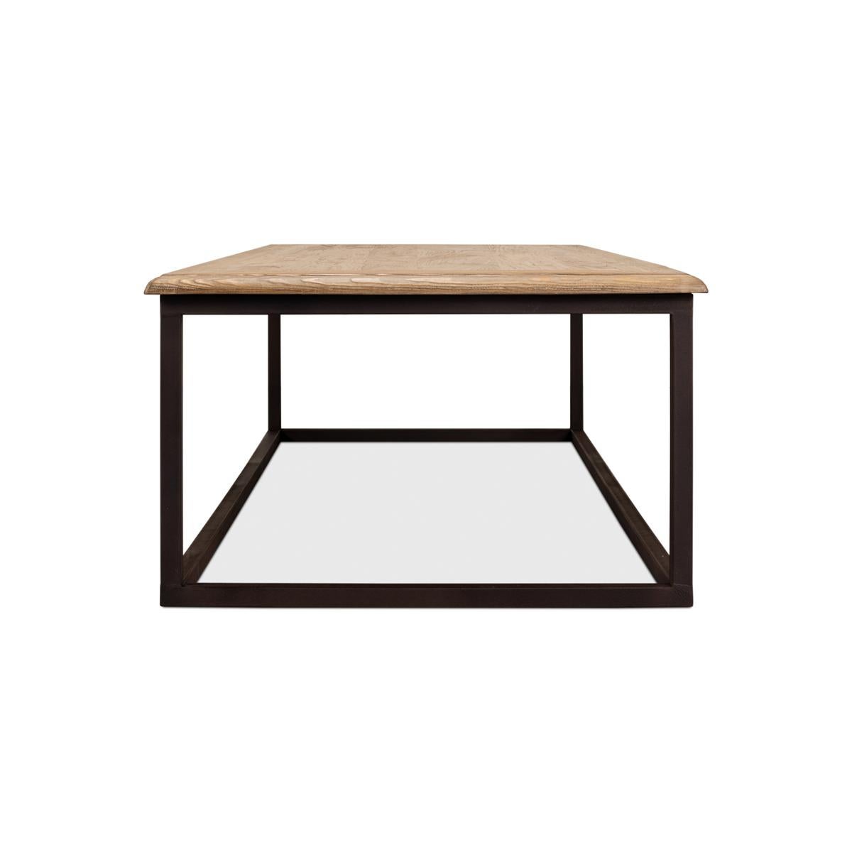Table basse industrielle en vente 1