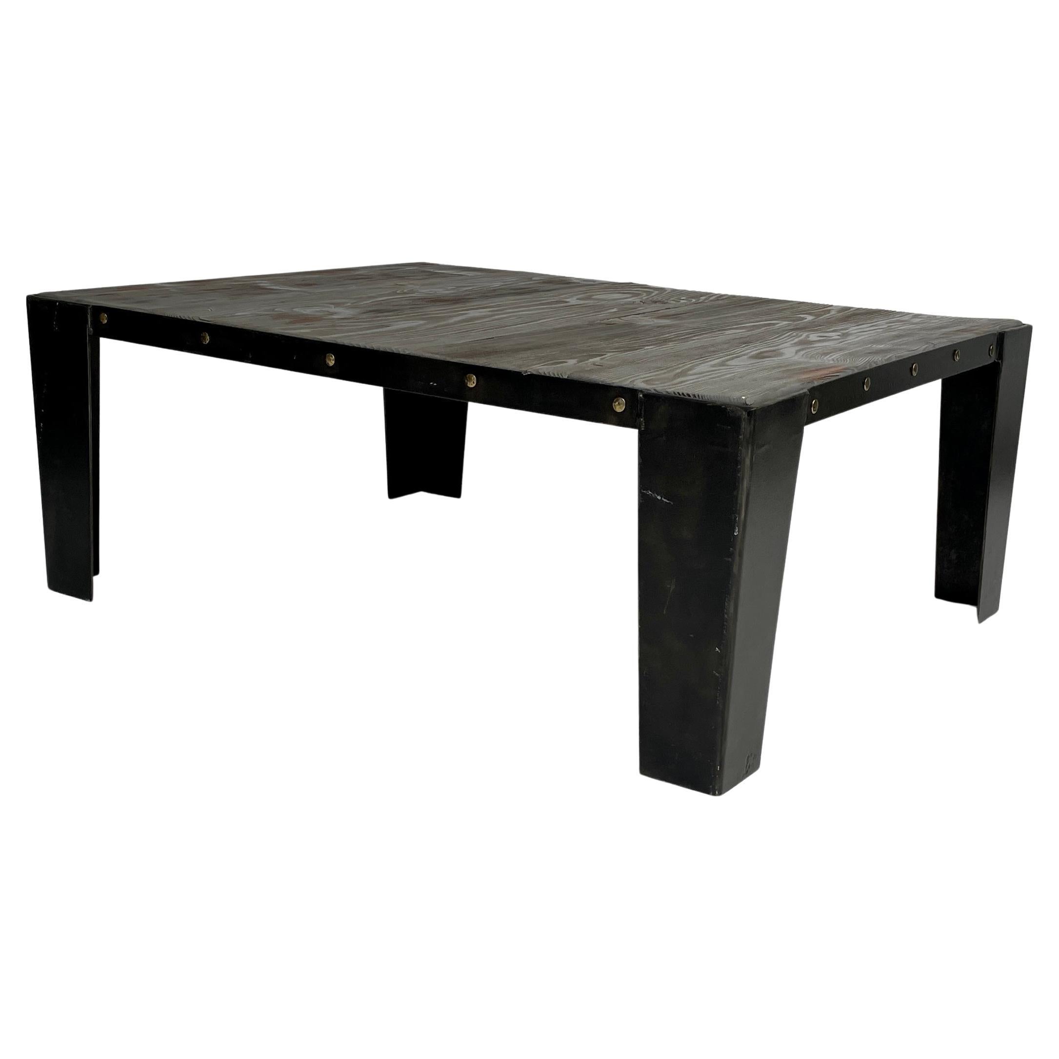 Table basse industrielle