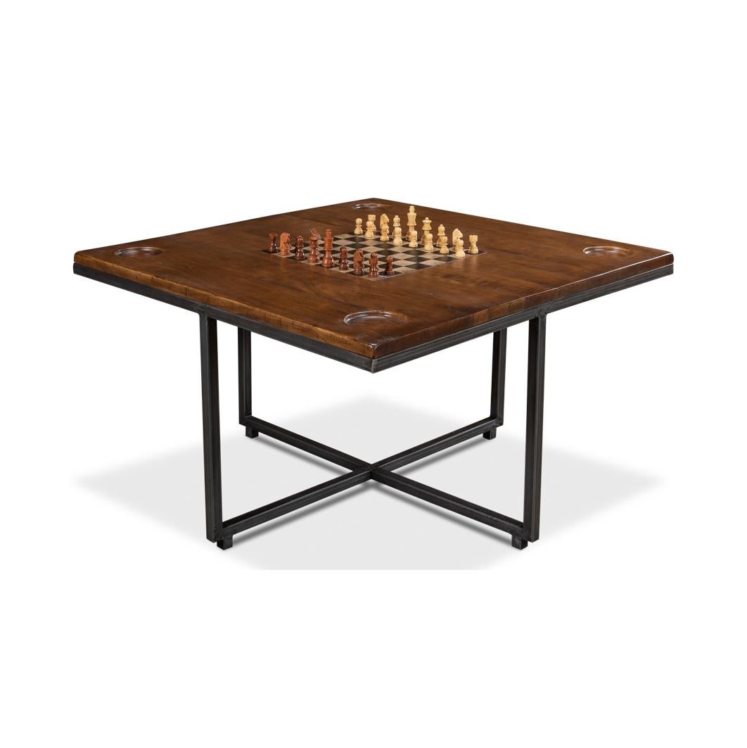 Industrial Coffee Table Game Table For Sale 2