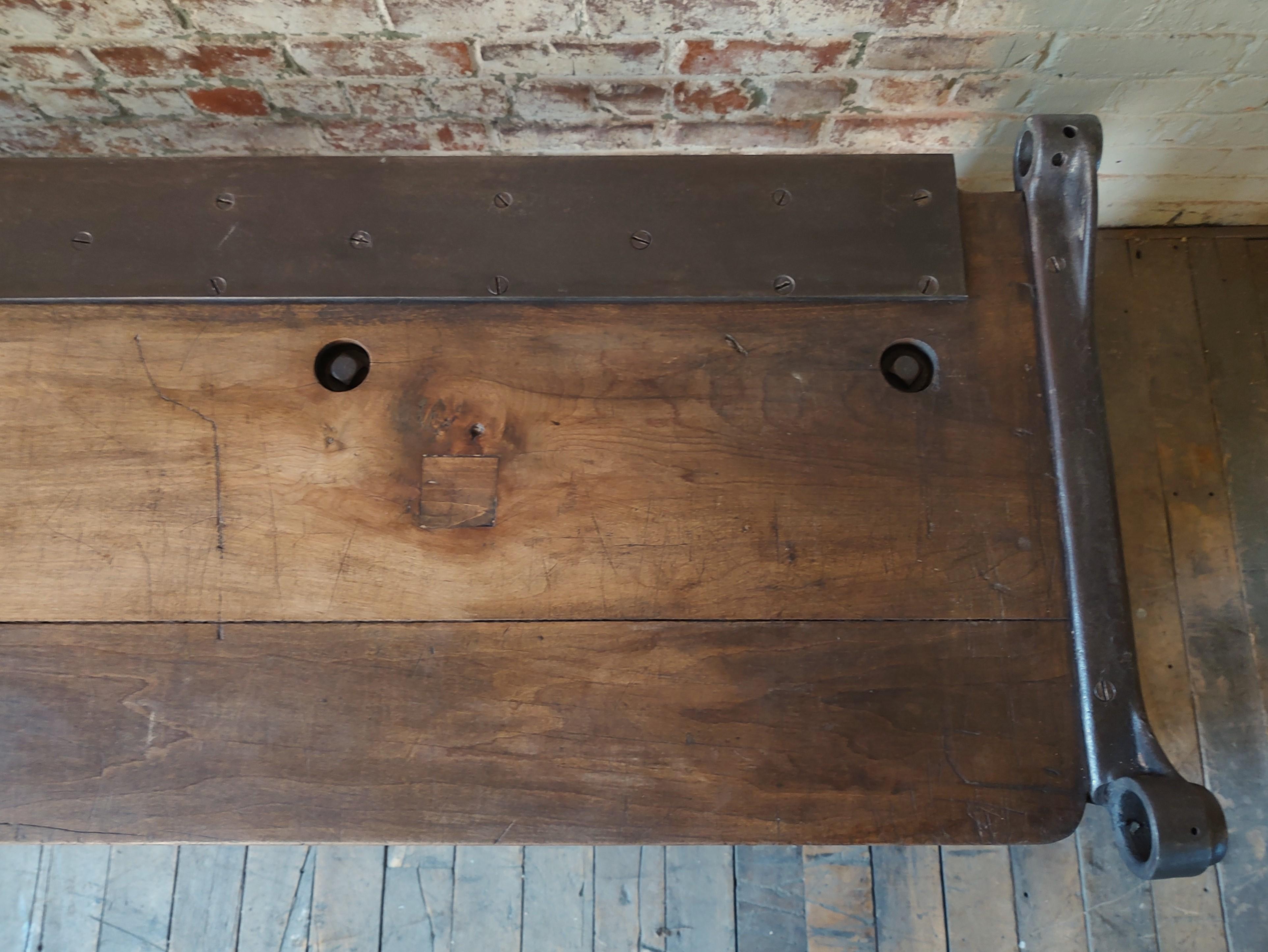 Industrial Console / Sofa Table For Sale 3
