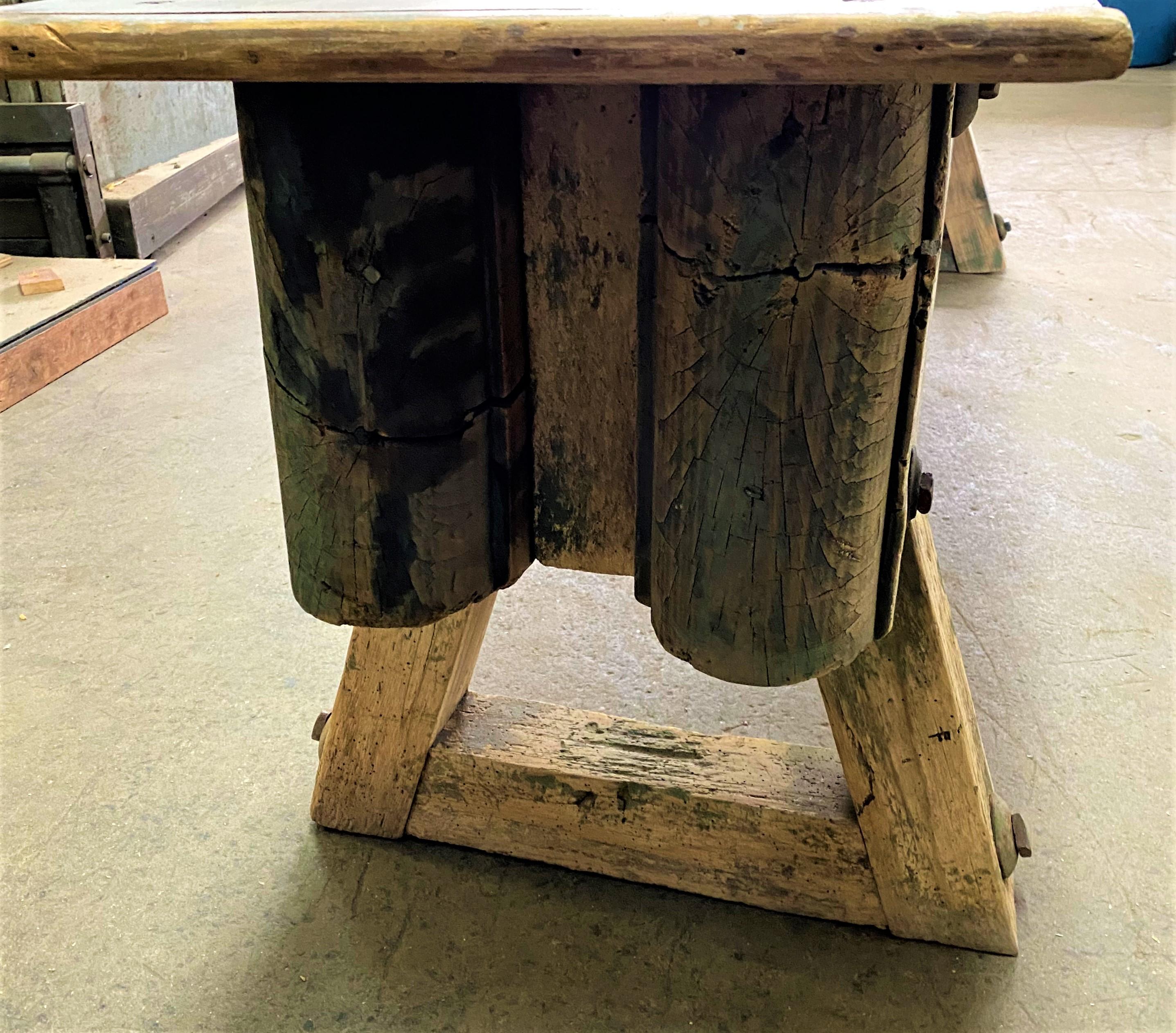Industrial Console Table For Sale 3