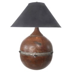 Industrial Copper Float Table Lamp