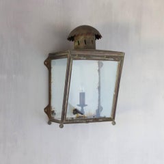 Industrial Copper Wall Lantern
