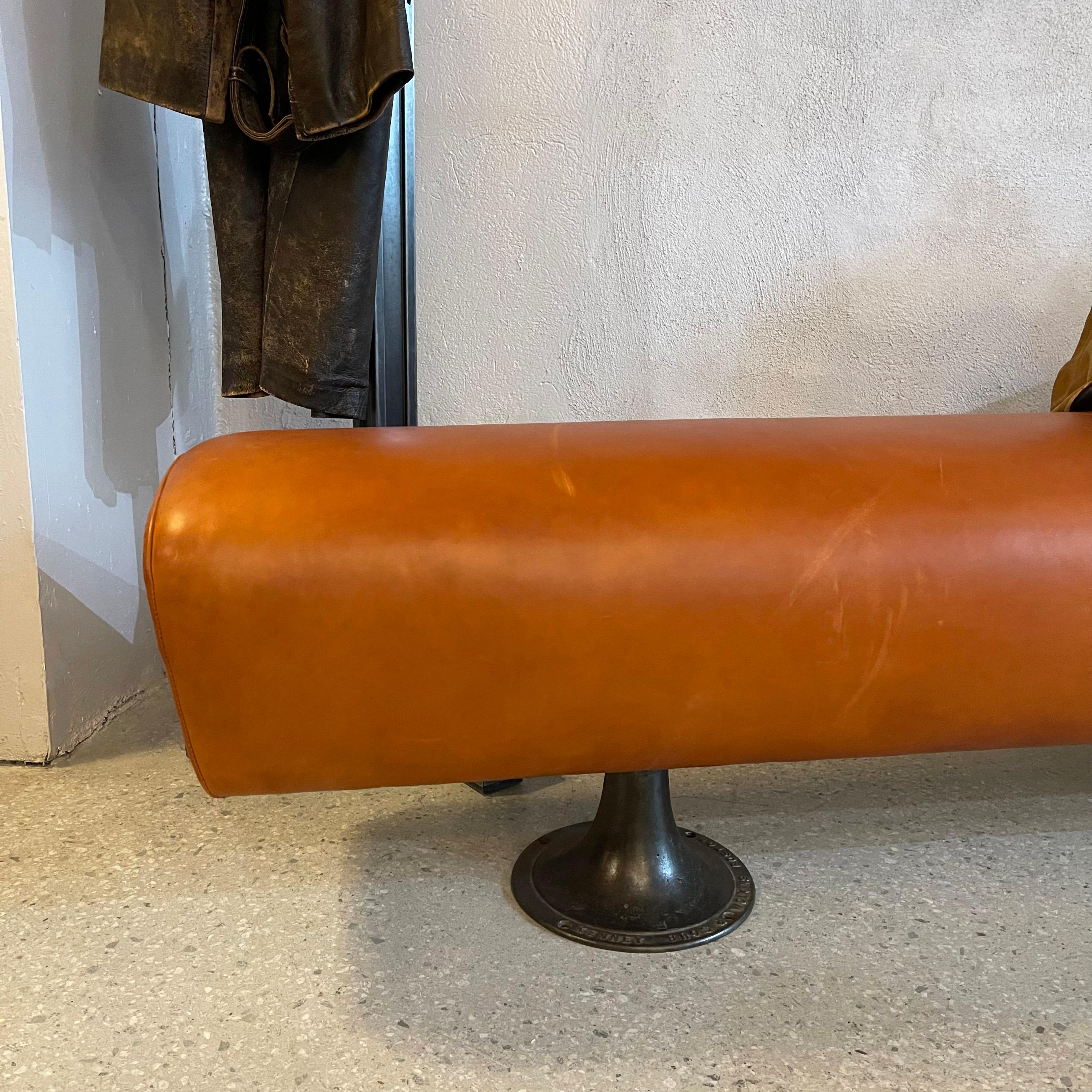 Industrial Custom Leather Pommel Horse Bench For Sale 5