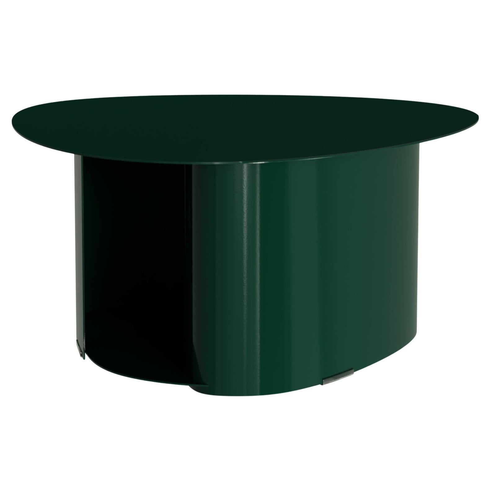 Industrial Dark Forest Stons coffee table crafted by Murmurio For Sale