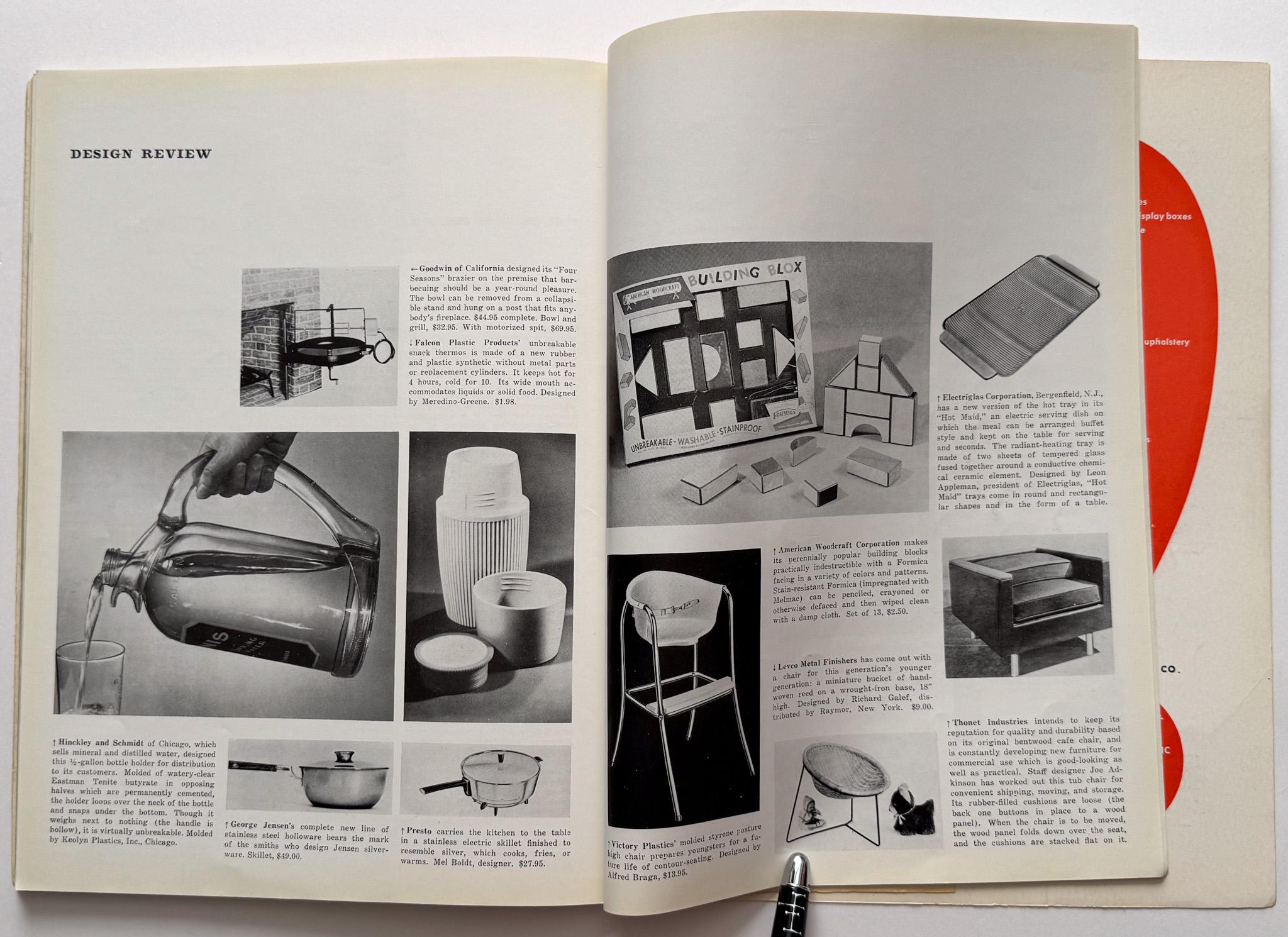Industrial Design 3: giugno 1954 (Alvin Lustig, consulente artistico) in vendita 6