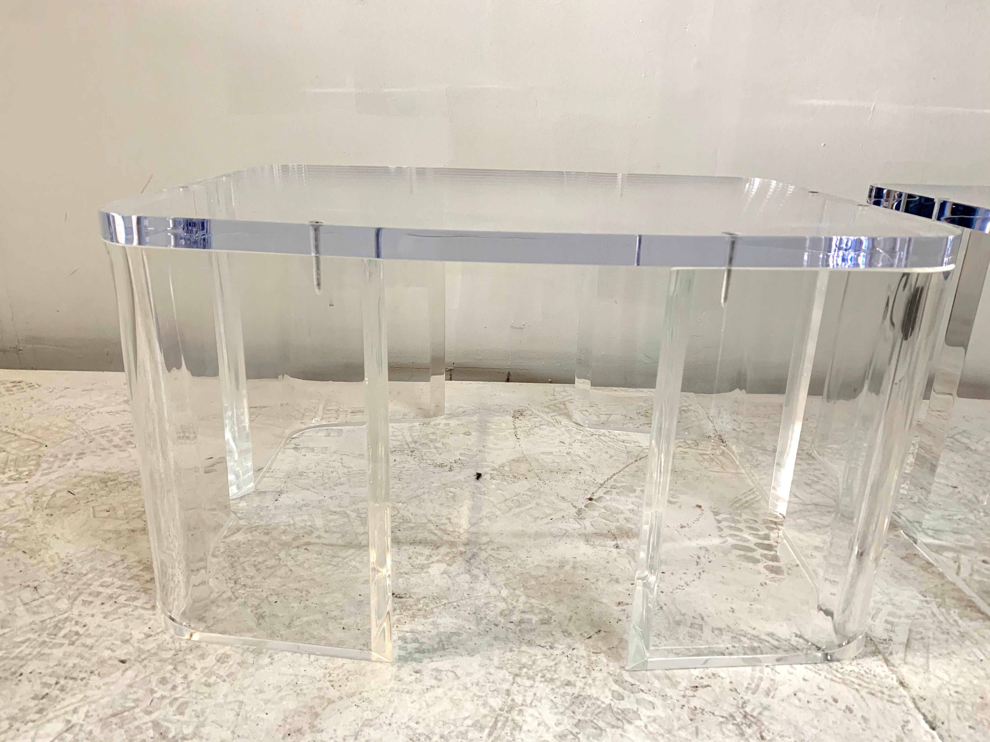 acrylic end table factories