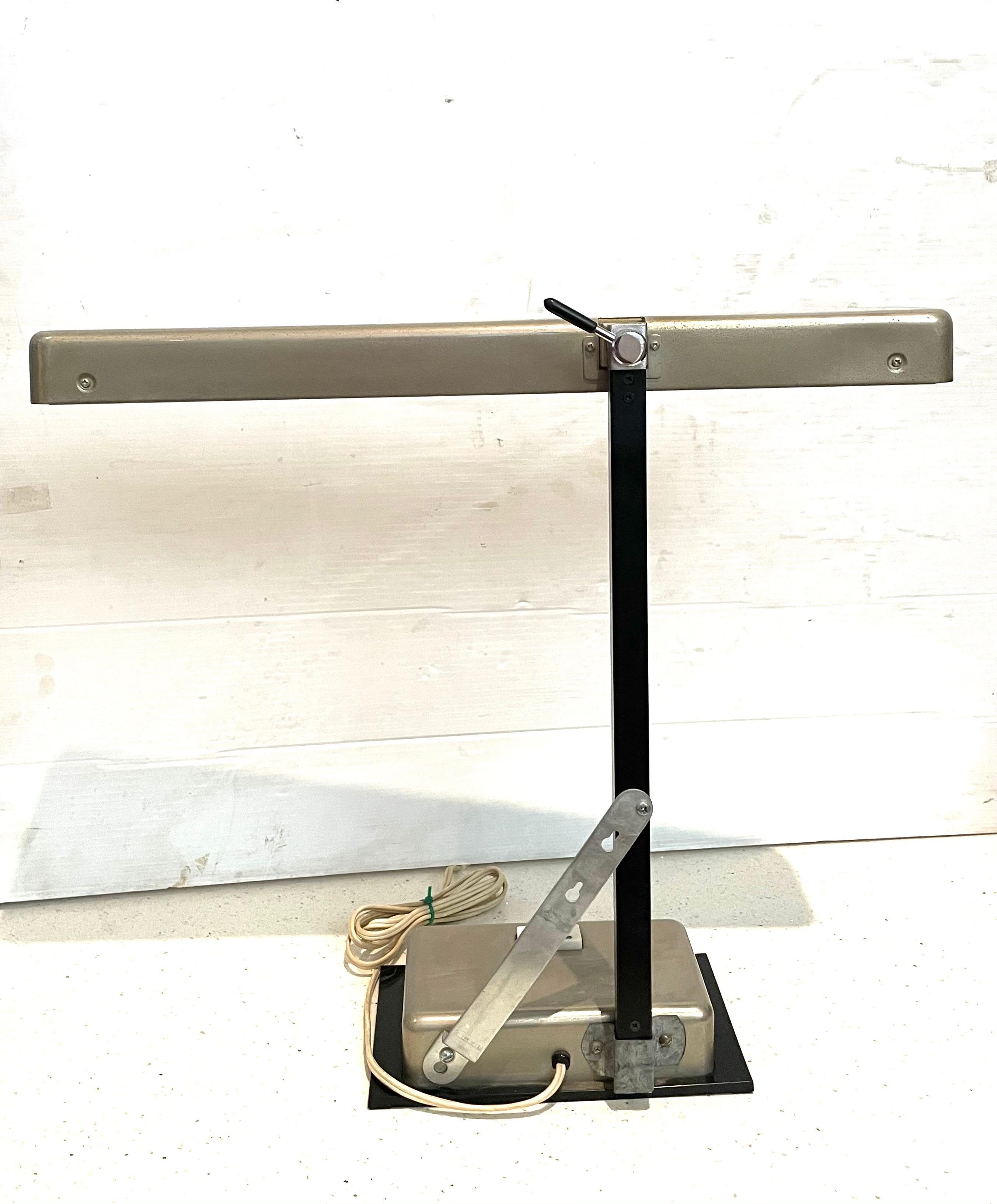 Industrial Design Architects Desk Task Lamp Multidirectional Rare For Sale 5