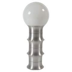Lampe de bureau à colonne de design industriel des années 1960