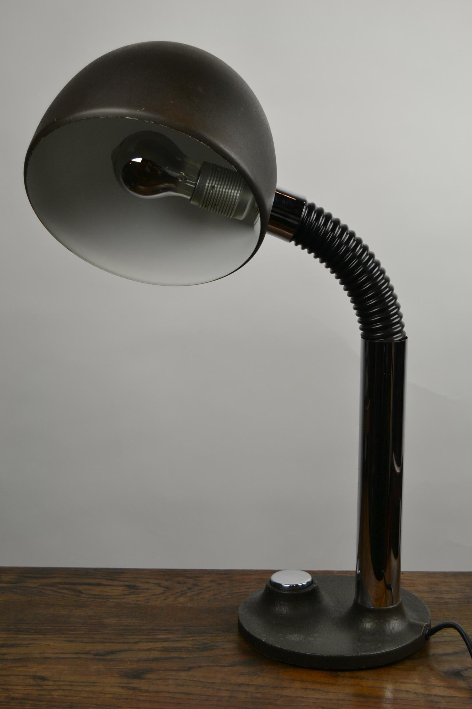 Industrial Design Desk Lamp by Egon Hillebrand, Germany, 1970s For Sale 6