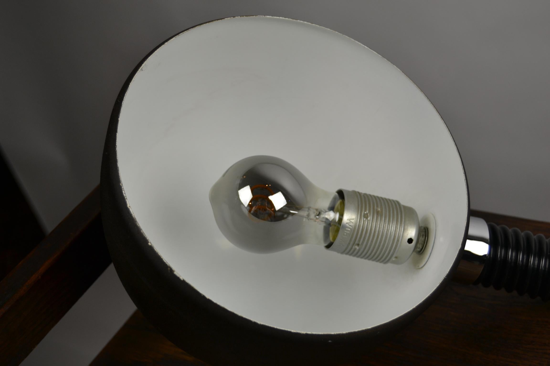 Industrial Design Desk Lamp by Egon Hillebrand, Germany, 1970s For Sale 7