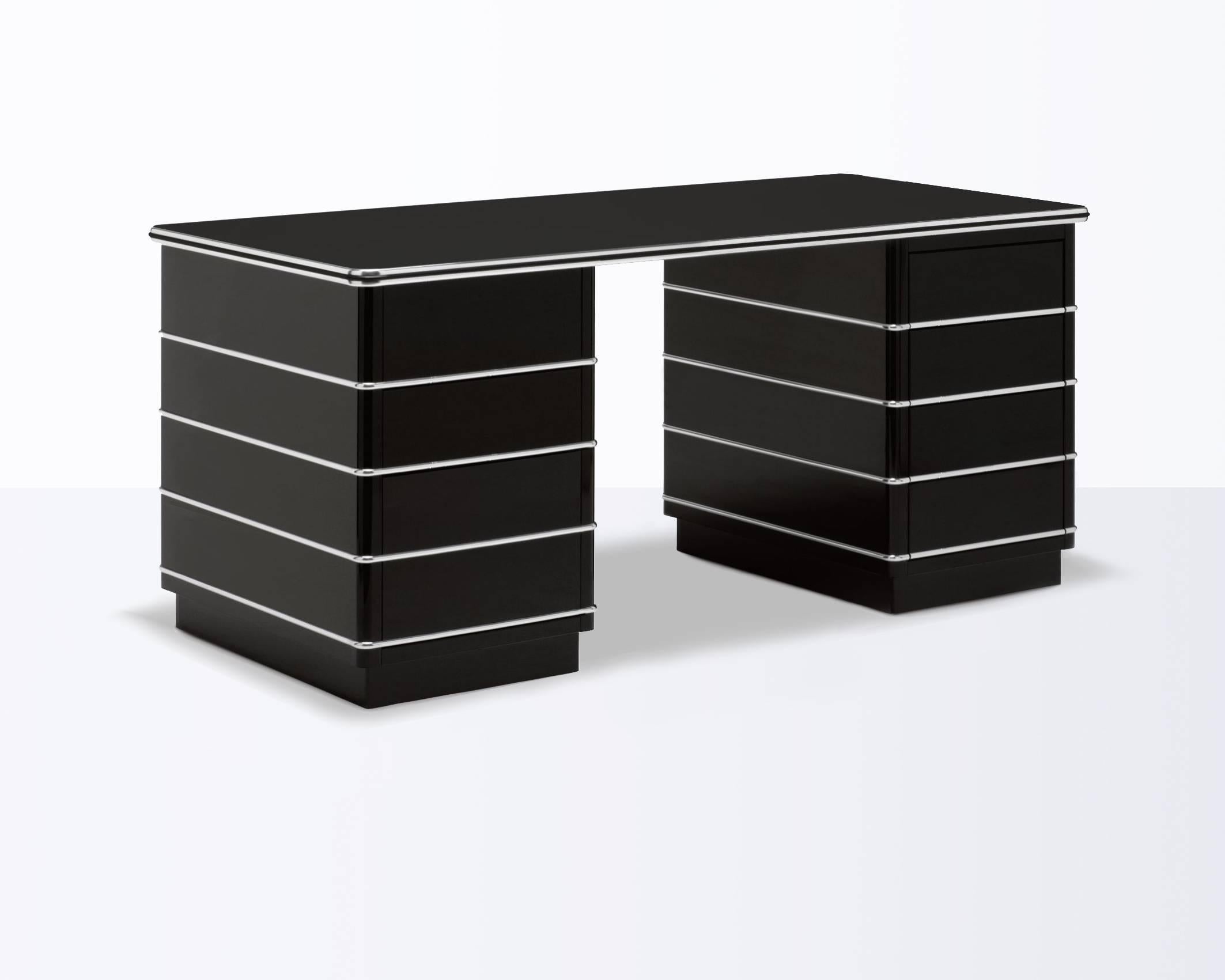 Industriedesigner Chefschreibtisch aus Metall, anpassbar, Deutschland, 2018 (Moderne) im Angebot