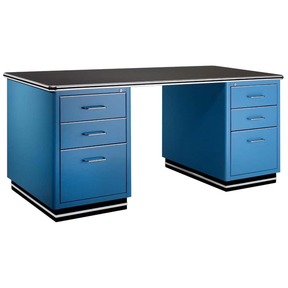 Original Vintage Industrial, American Made School Lab Desk at 1stDibs ...