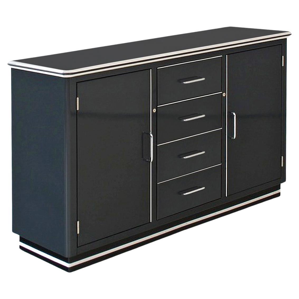 Aparador de metal Industrial Design, Lacado, Metal cromado, Personalizable