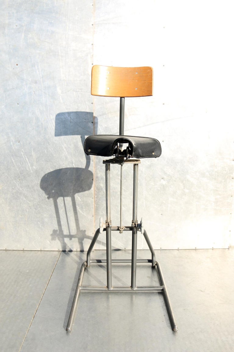 Industrial Design, Wrights Bicycle Seat, Stool, Studio Chair at 1stDibs
