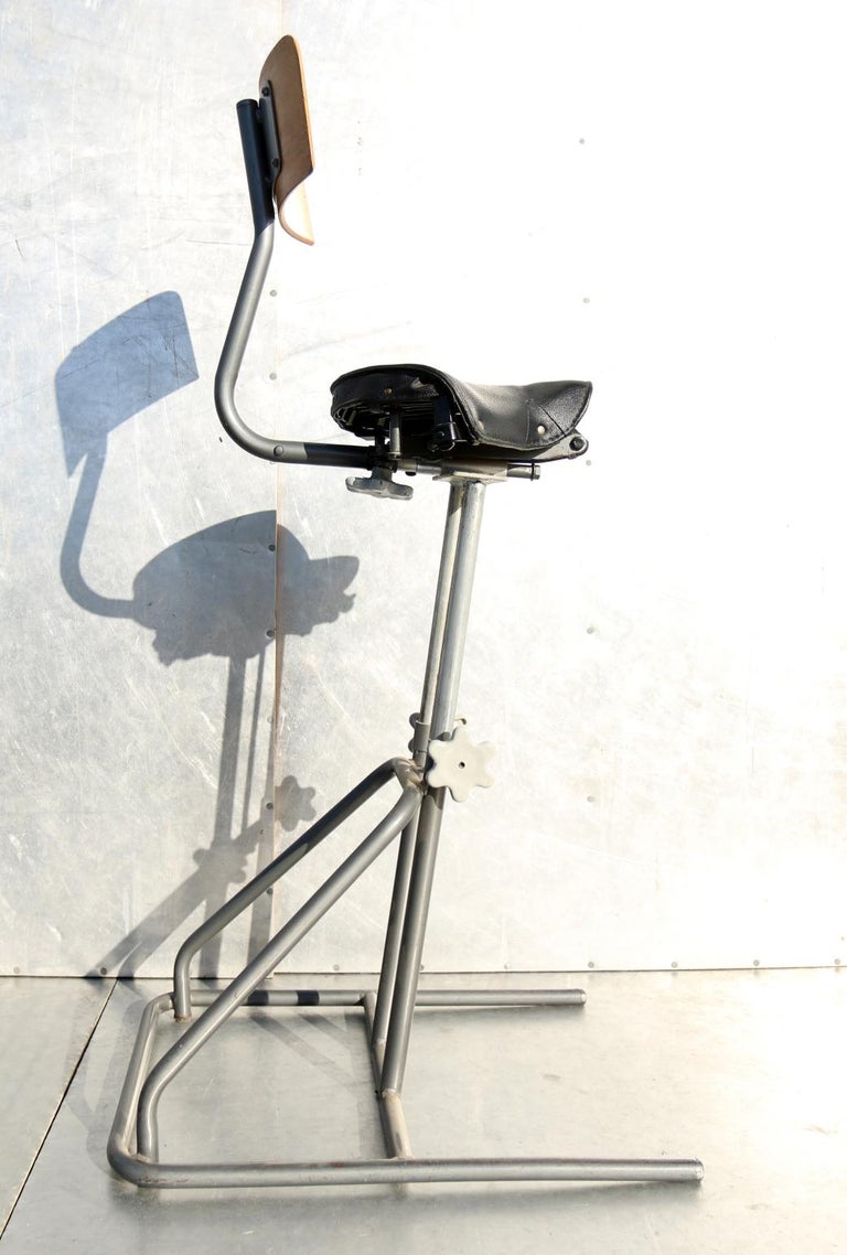 Industrial Design, Wrights Bicycle Seat, Stool, Studio Chair at 1stDibs