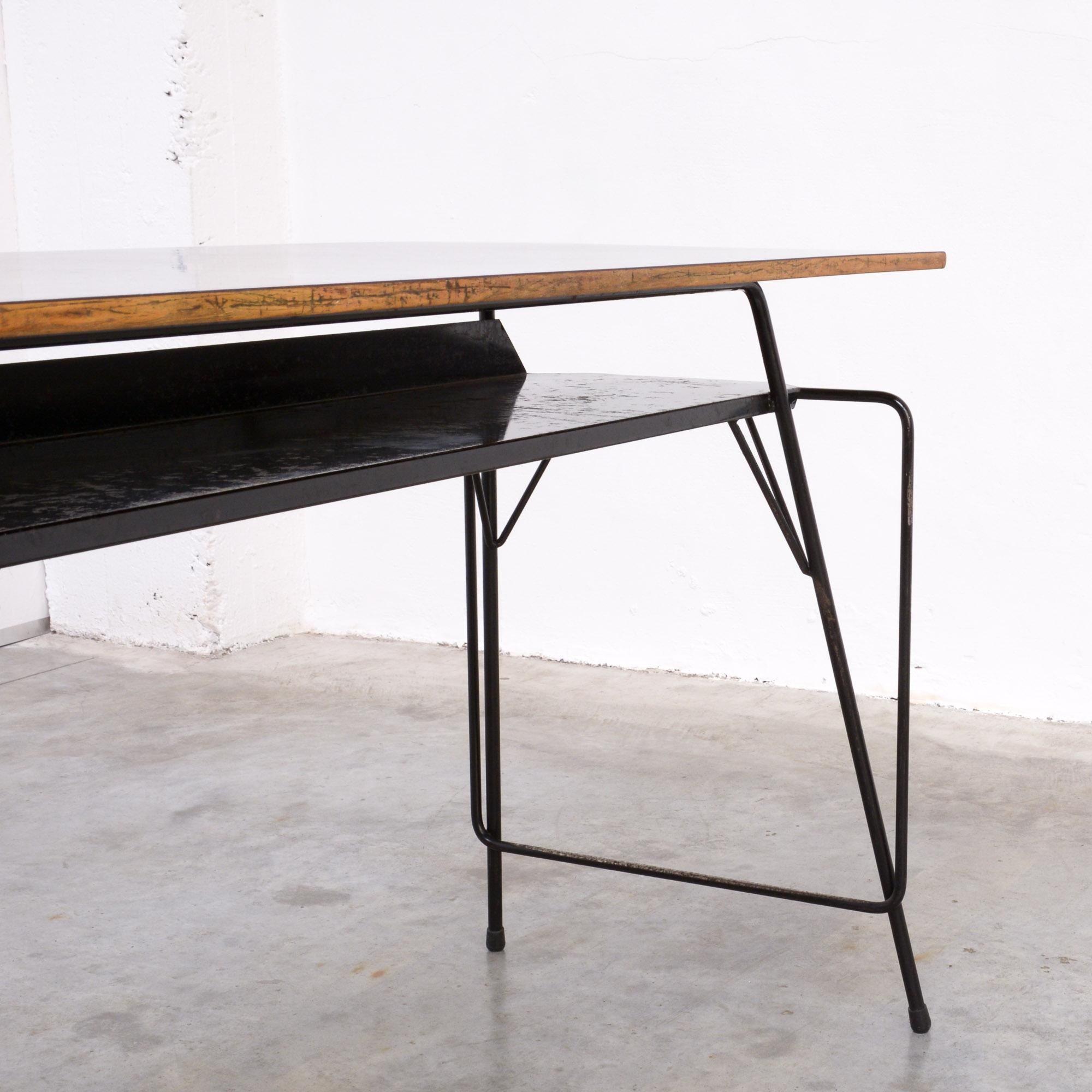 Industrial Desk by Willy Van Der Meeren for Tubax 1