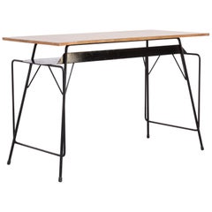 Vintage Industrial Desk by Willy Van Der Meeren for Tubax