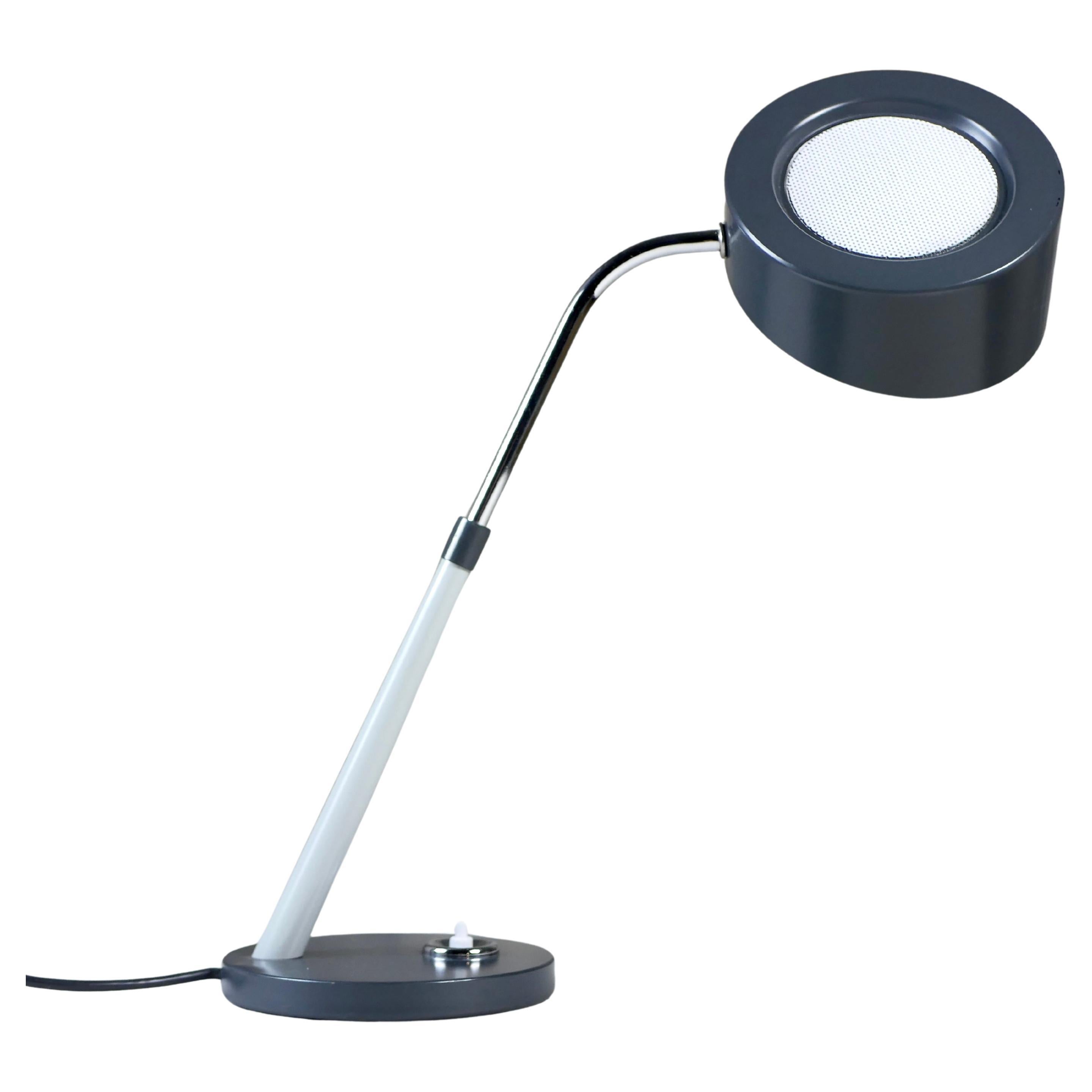 Lampe de bureau industrielle modèle 950 par JUMO, fabriquée en France, 1970