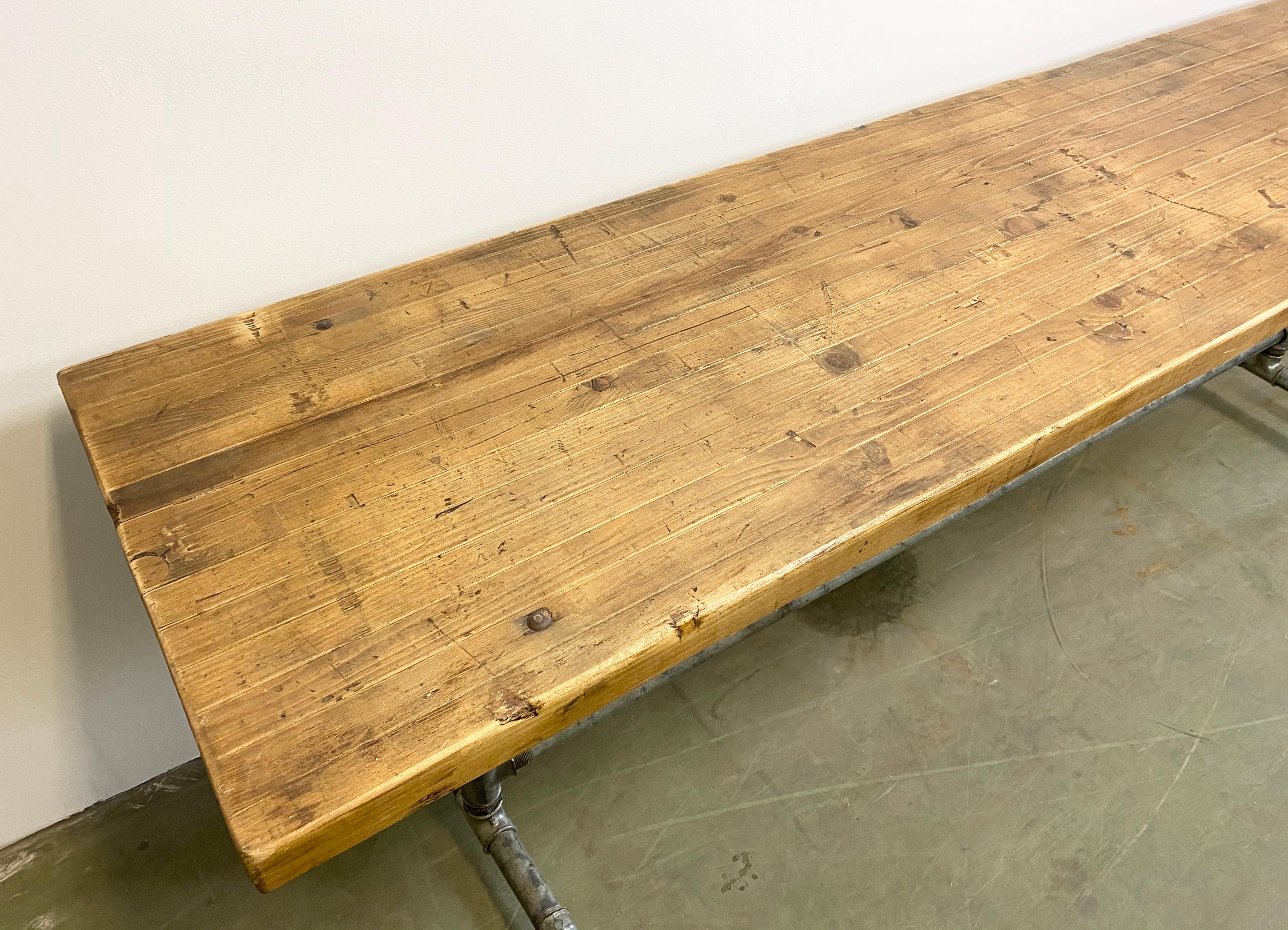 Industrial Dining Table, 1960s For Sale 3