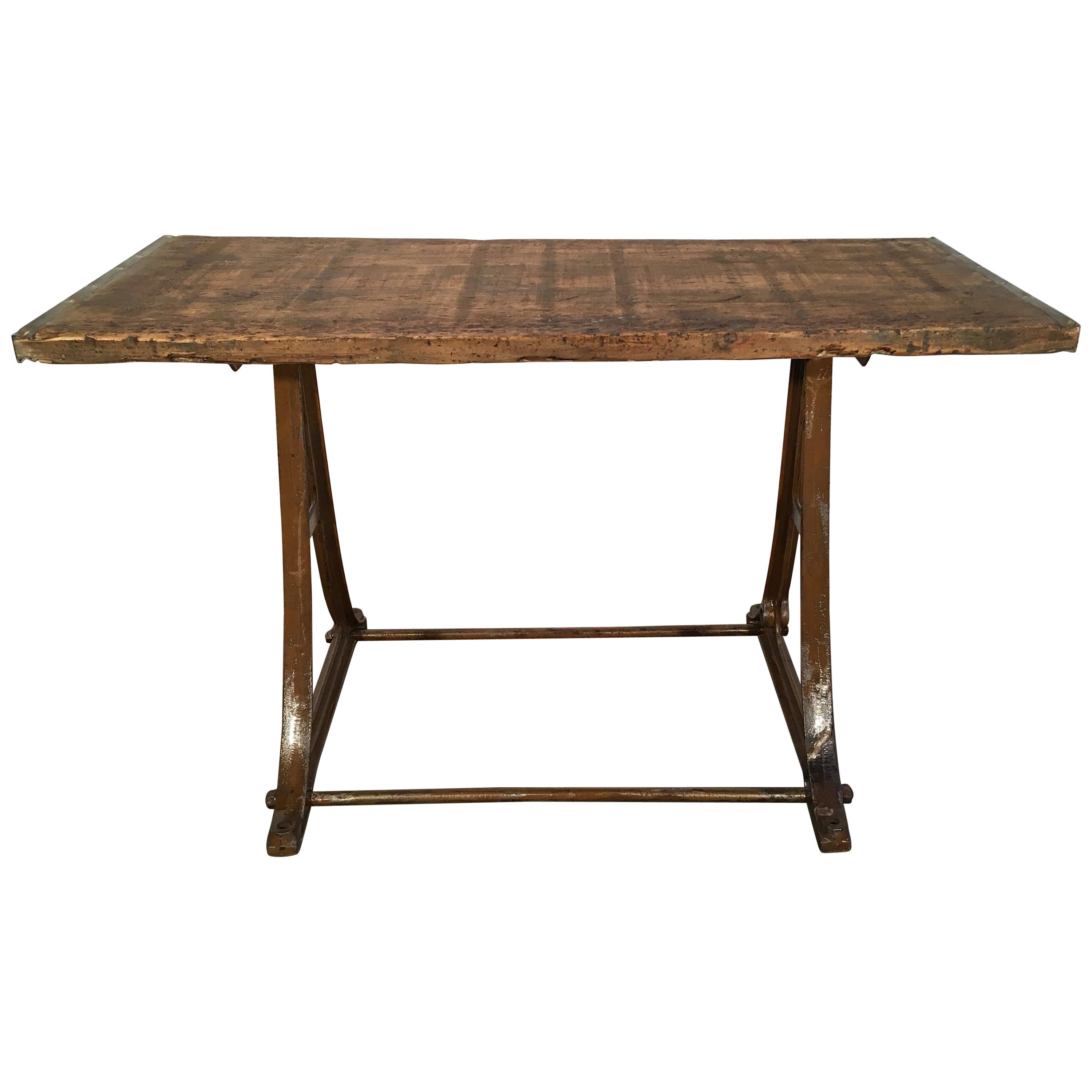 Industrial Dining Table, 1960s