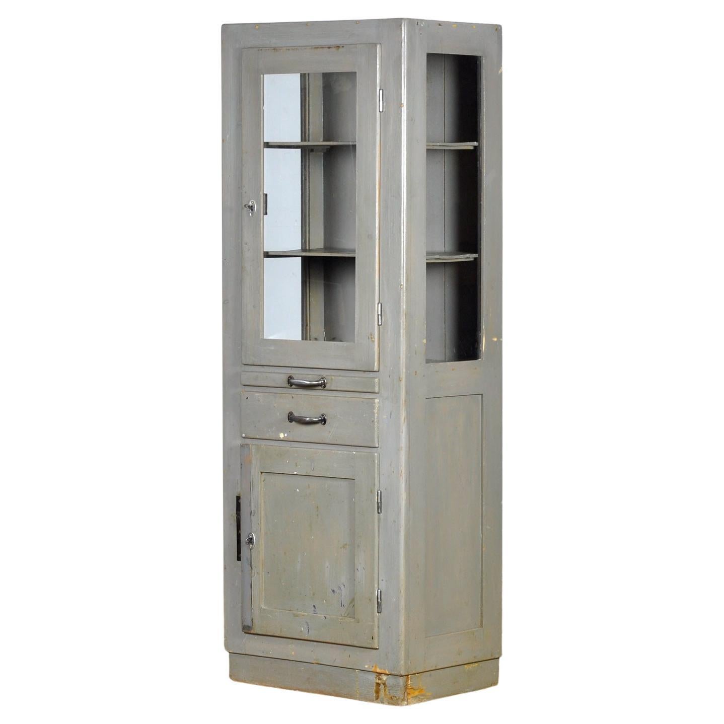 Industrial Display Cabinet, 1950s