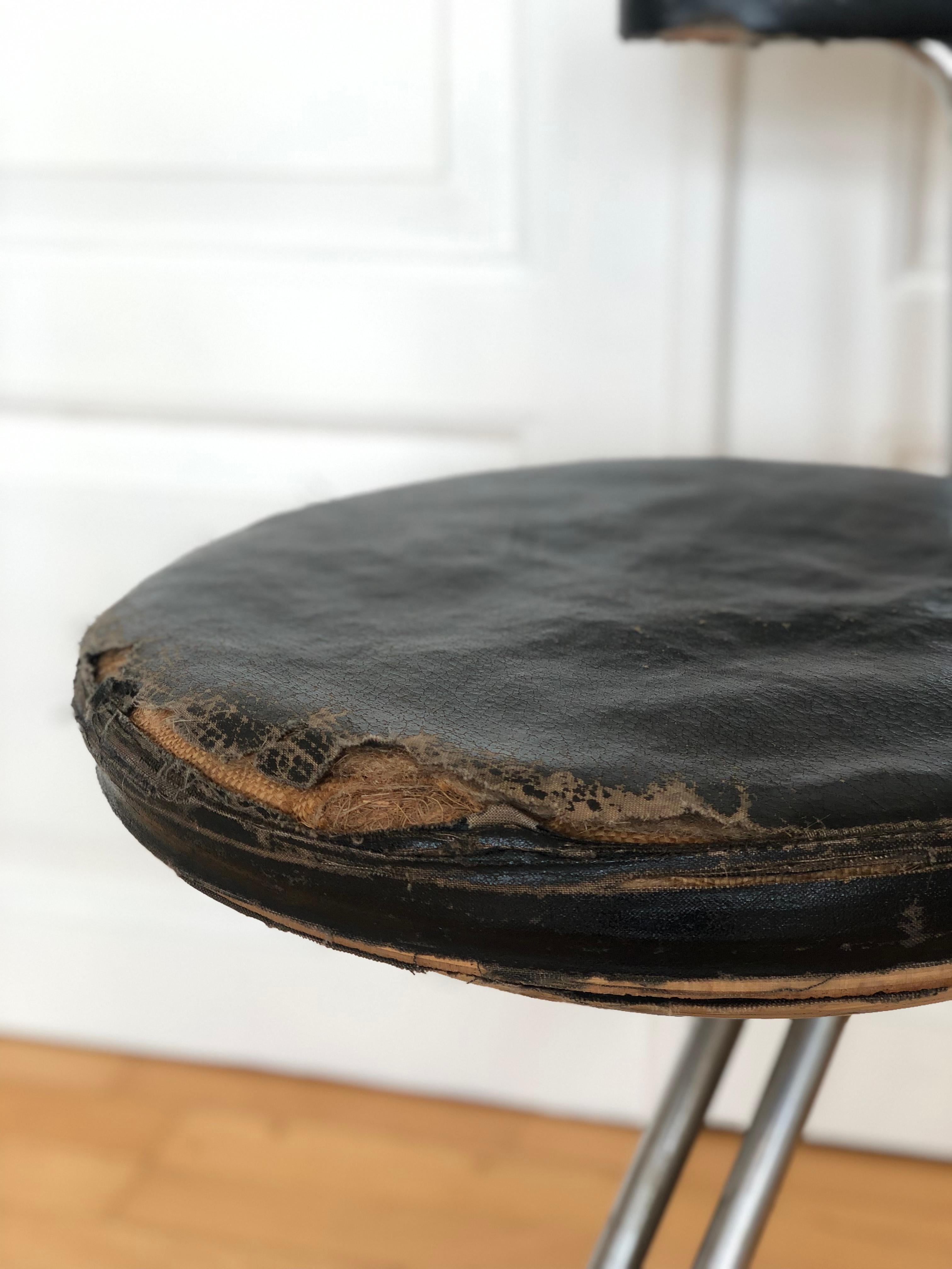 Industrial DS-Staal Chair by Sven Markelius 1930 Sweden en venta 4