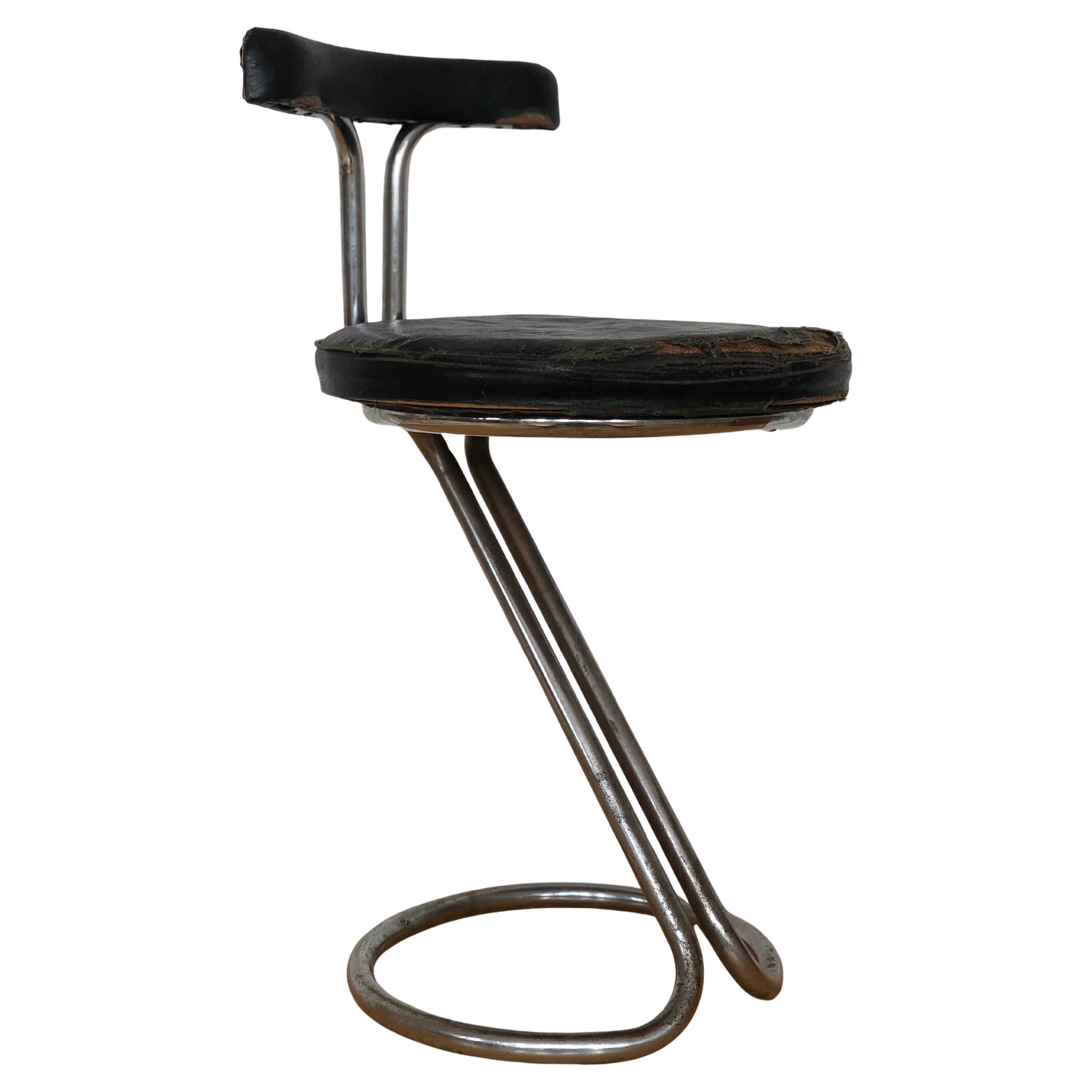 Industrial DS-Staal Chair by Sven Markelius 1930 Sweden