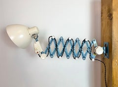 Industrielle ostdeutsche Scherenlampe von Reif Dresden, 1950er Jahre