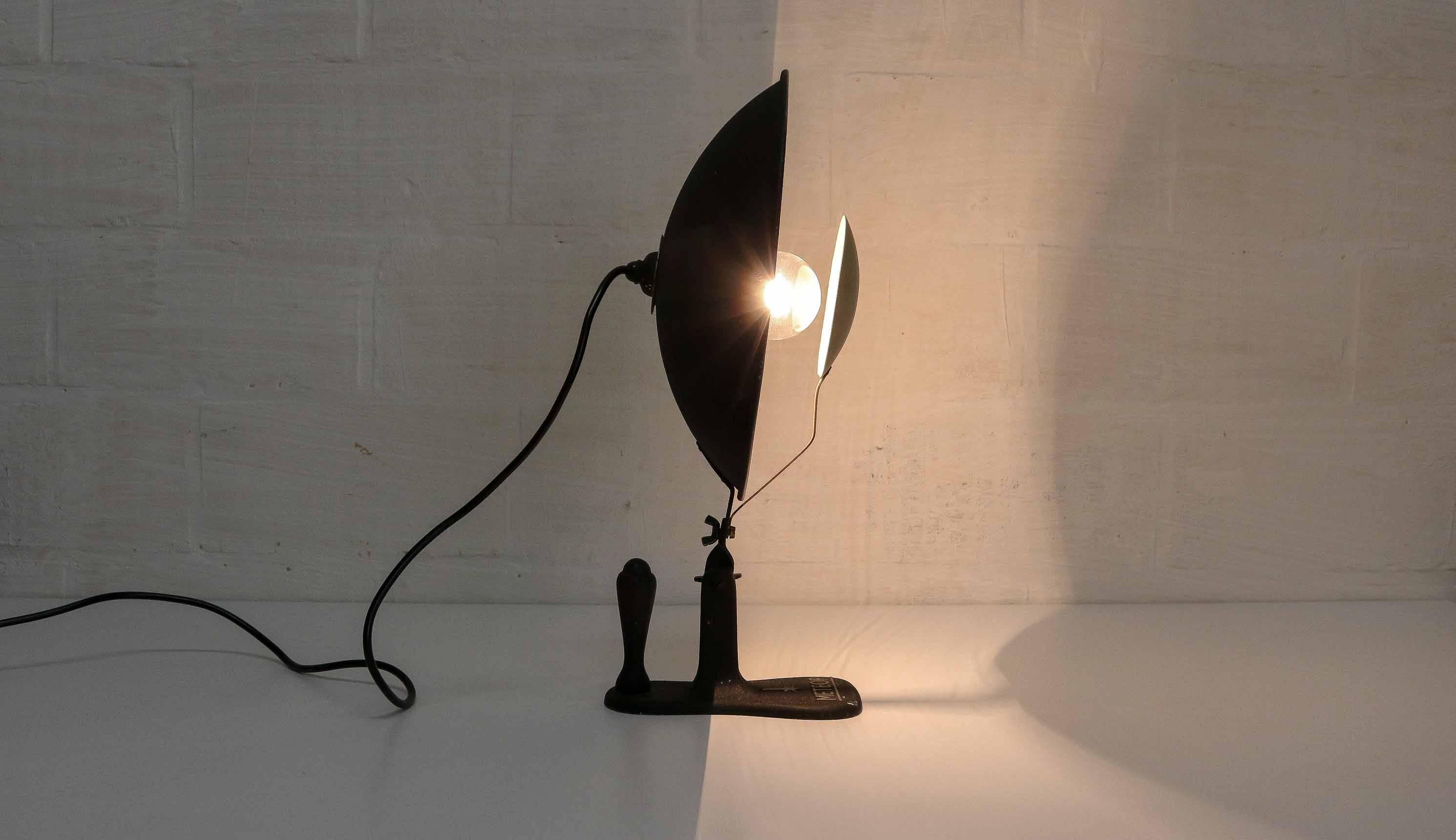 Industrial Eclipse Table Lamp For Sale 2