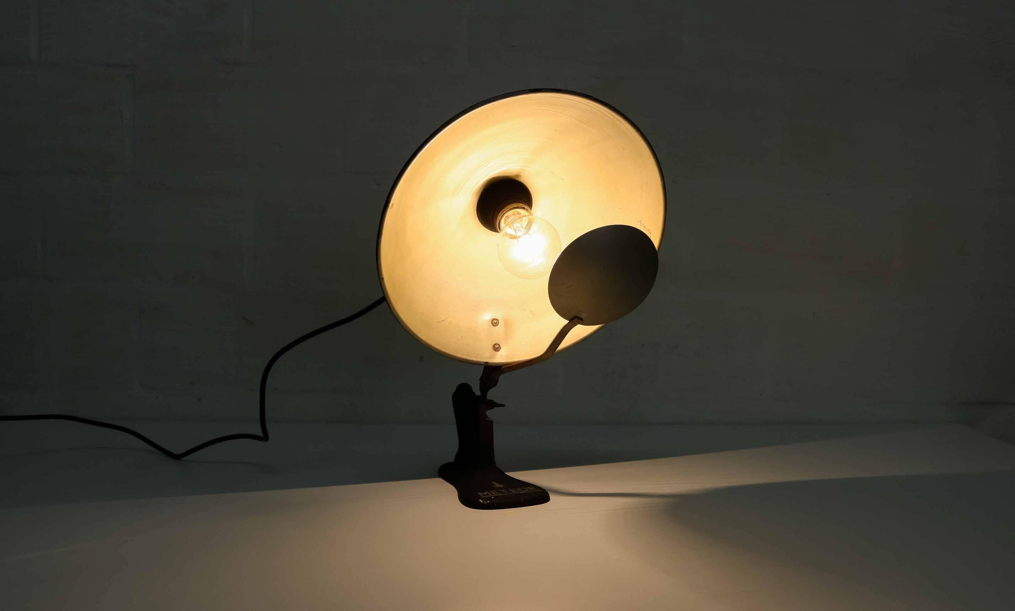 Industrial Eclipse Table Lamp For Sale 3