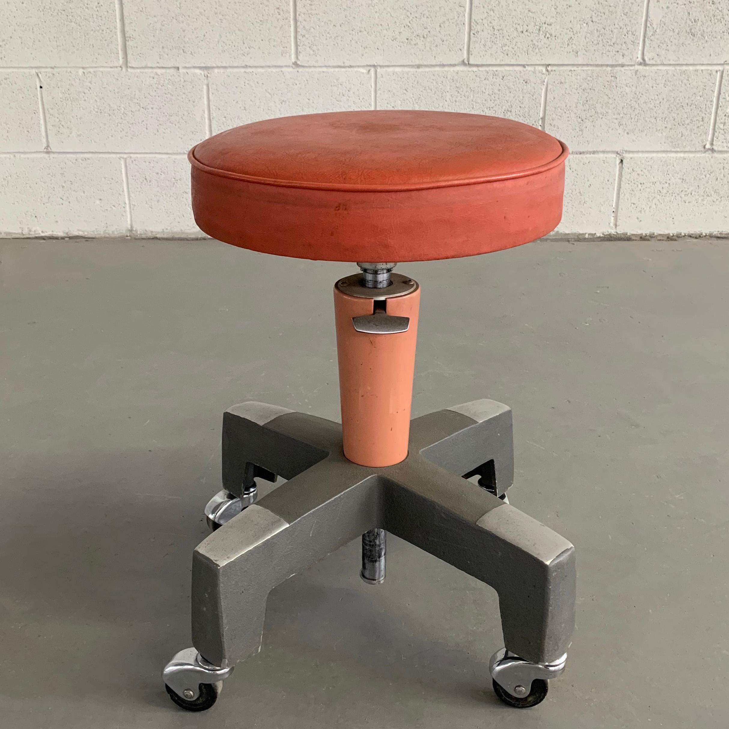 adjustable rolling stools