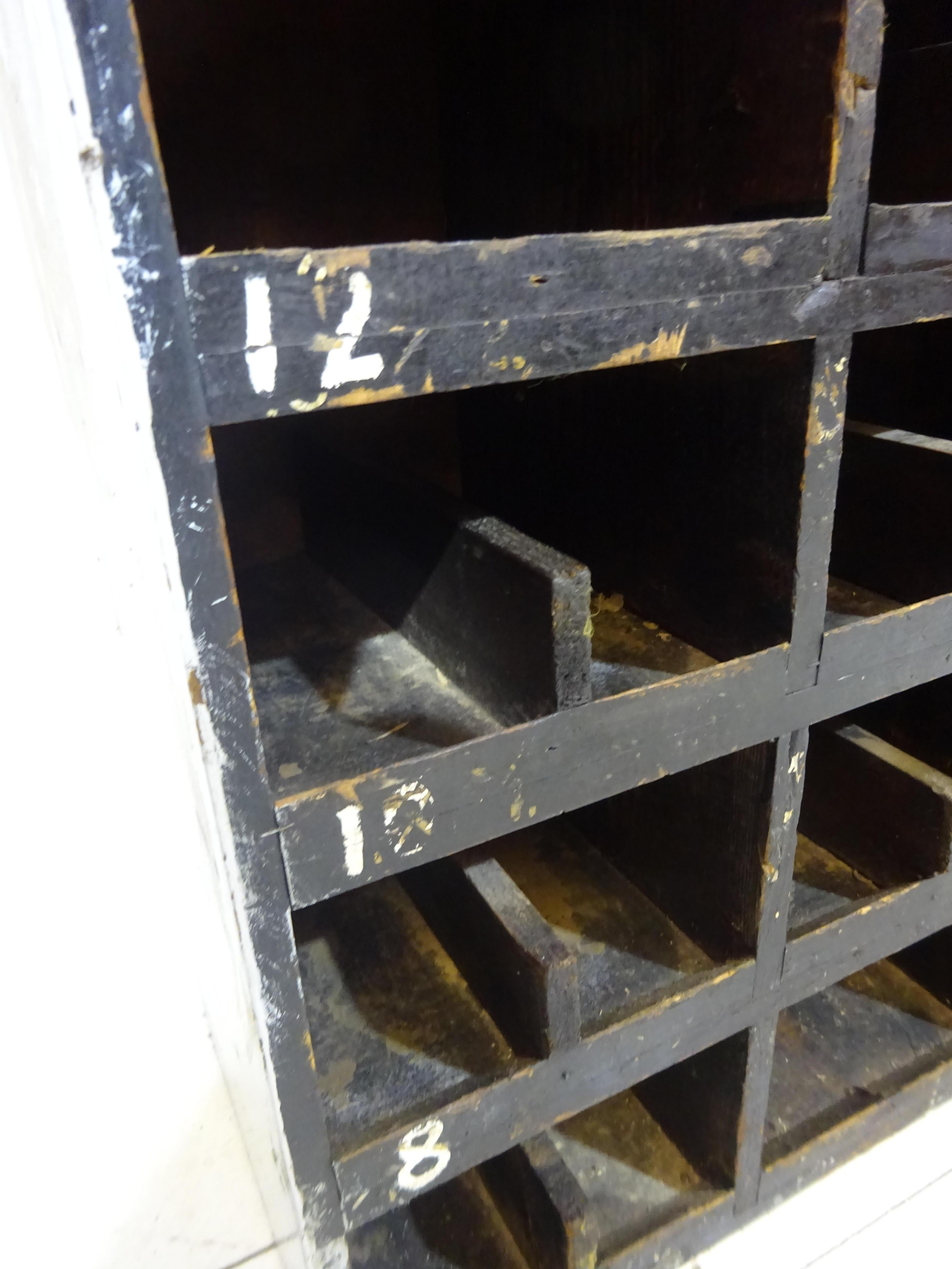 Mid-20th Century Industrial Engineers Pigeon Hole For Sale