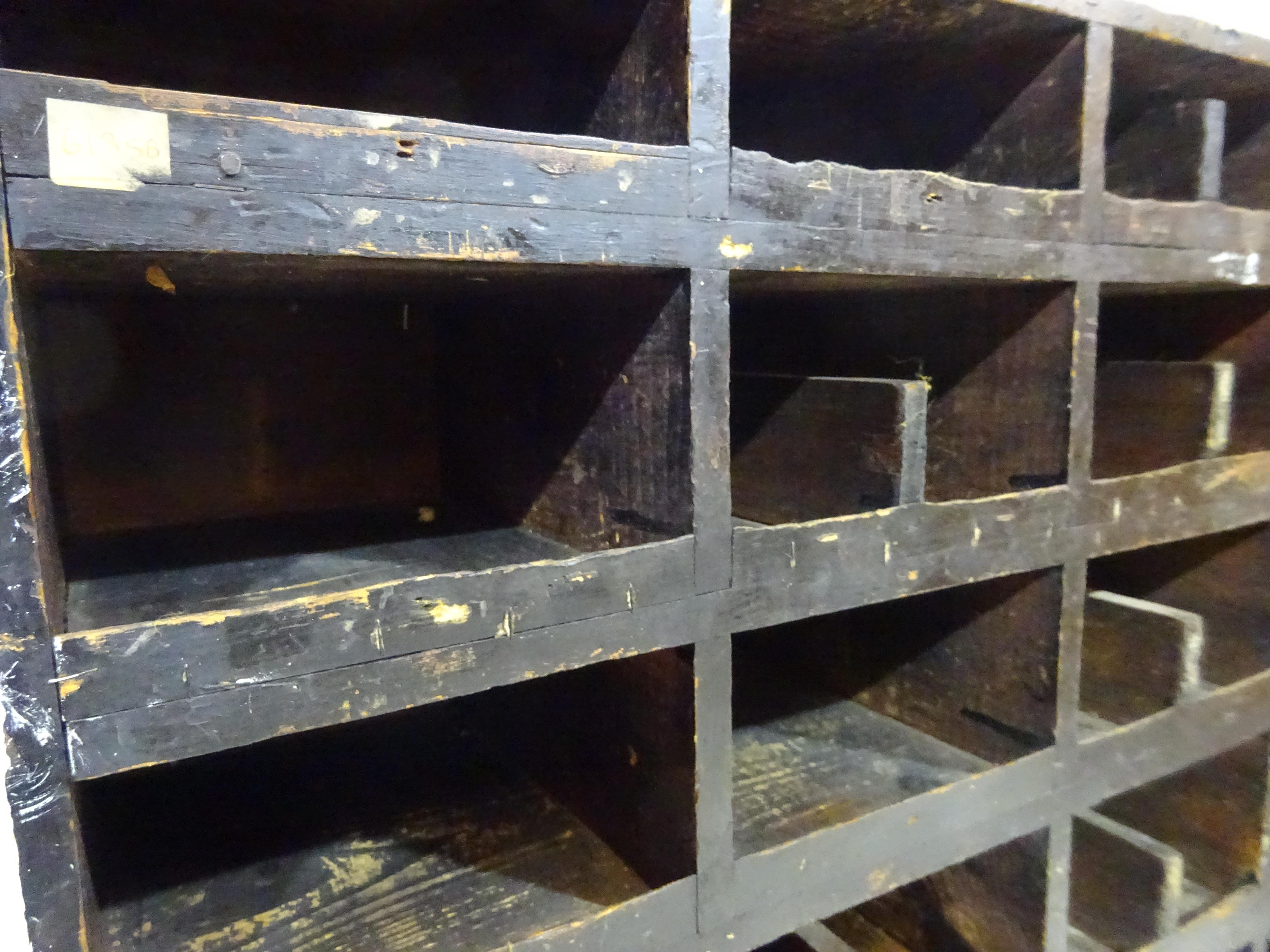 Pine Industrial Engineers Pigeon Hole For Sale