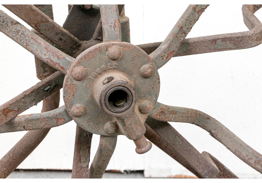 Métal Enrouleur de fil de fer antique de l'Era Industries en vente