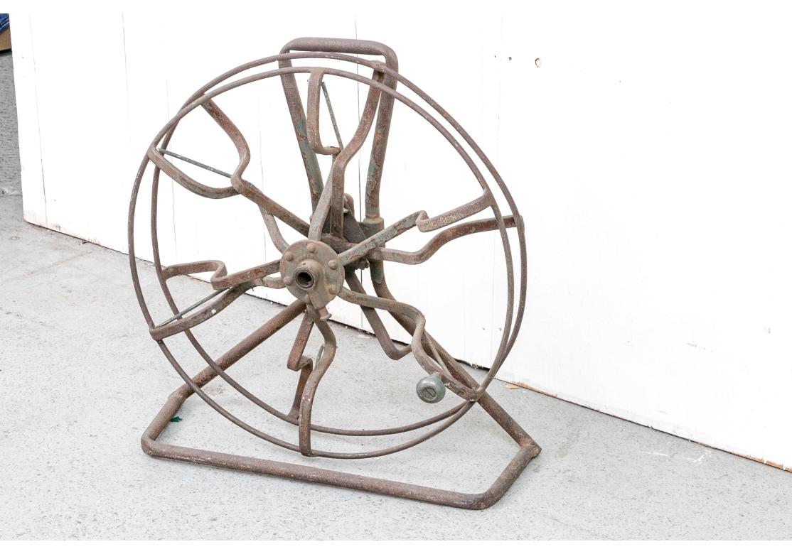 Enrouleur de fil de fer antique de l'Era Industries en vente 1
