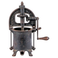 Antique Industrial Era Enterprise Mfg. Co. (Philadelphia) Iron Grinder