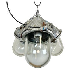 Vintage Industrial Explosion Proof Chandelier, 1970s