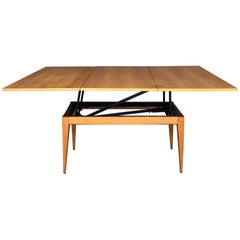 Industrial Extendable Table by Albert Ducros, 1950s