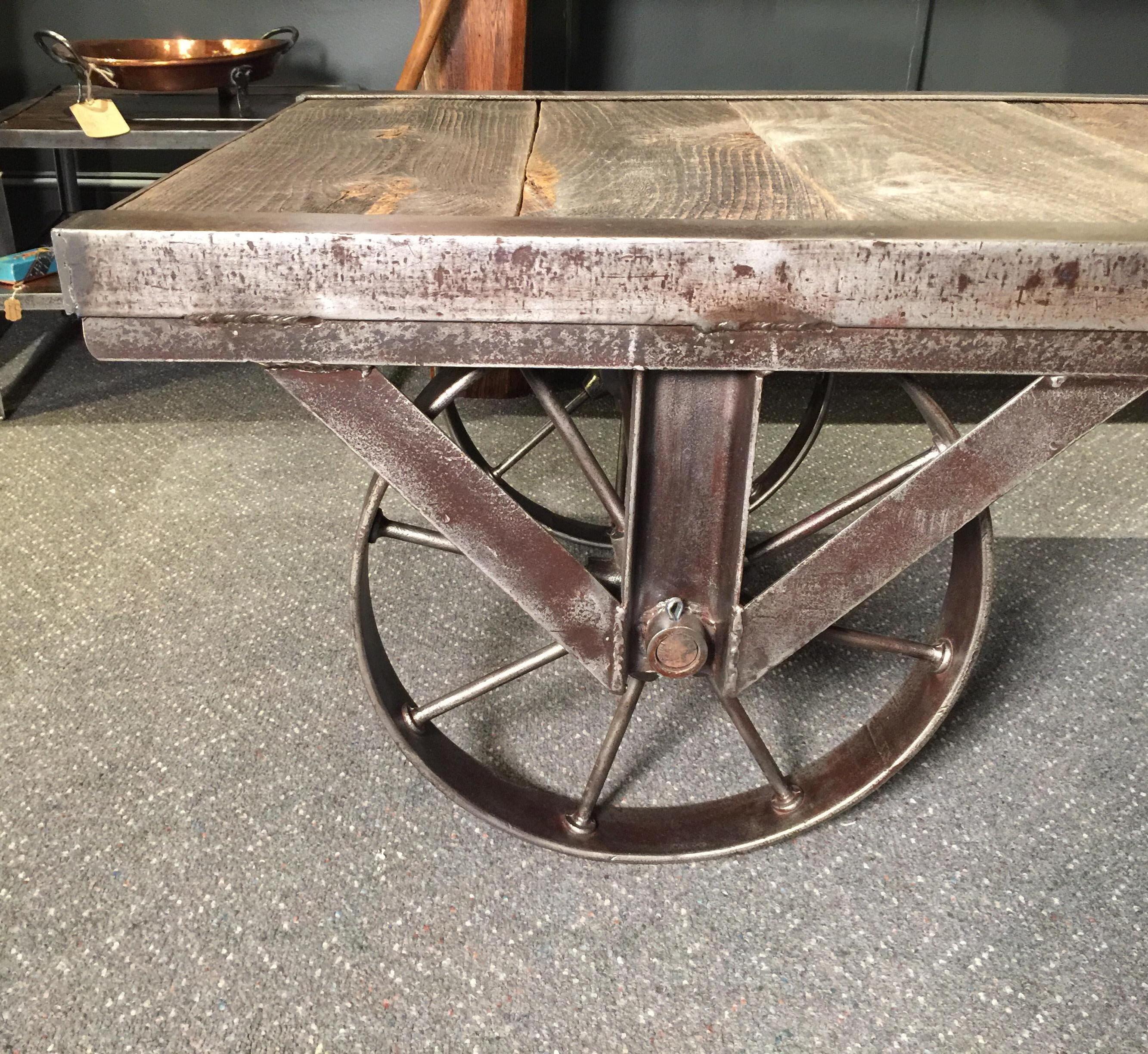 factory cart table