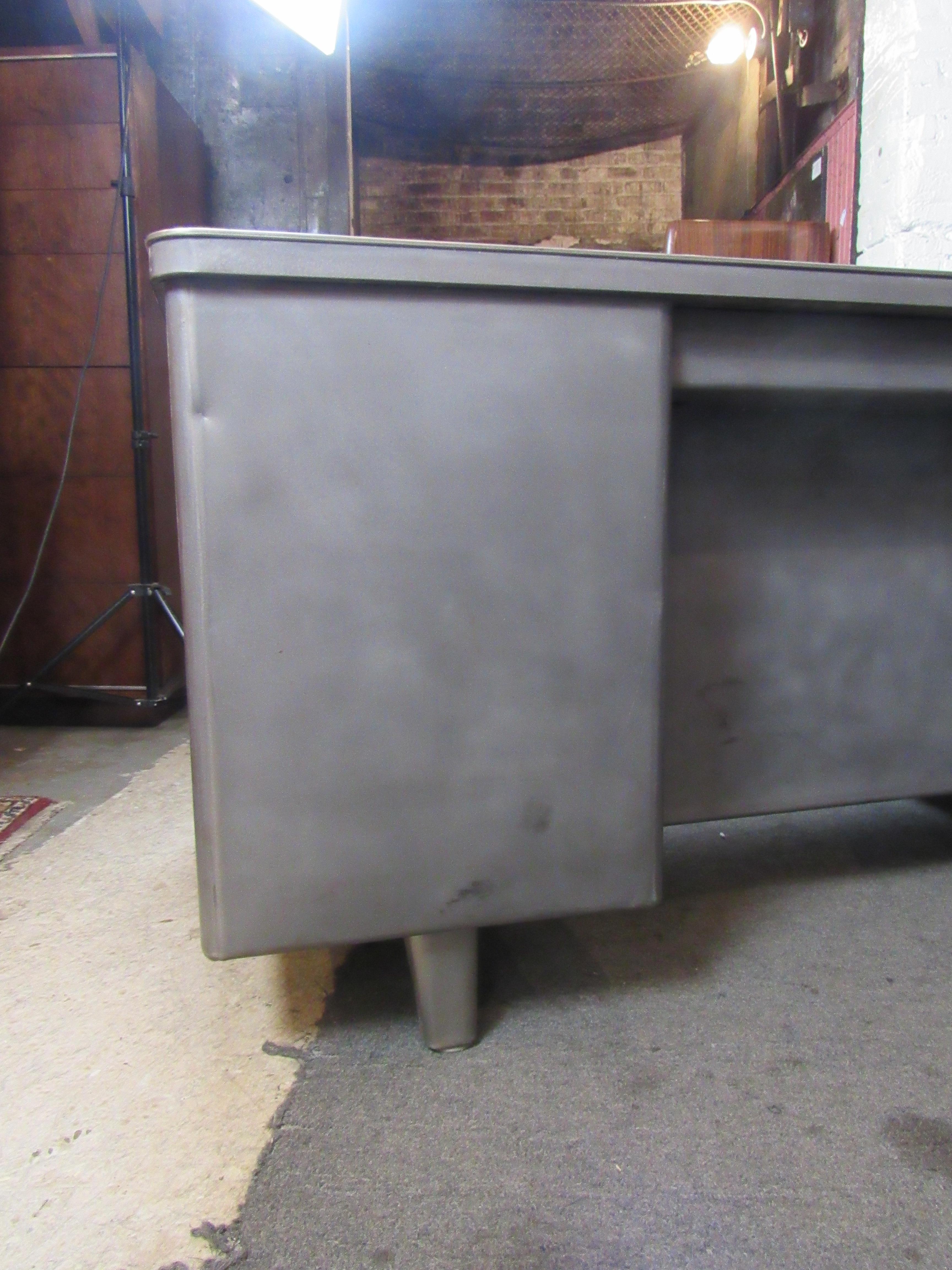 Welded Industrial Factory Desk by Invincible Furniture
