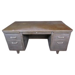 Used  Industrial Factory Desk by Invincible Furniture