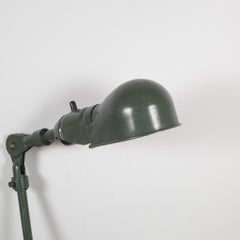 Industrial Factory Fostoria Articulating Task Lamp c.1930