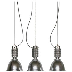 Vintage Industrial Factory Lamp by Charles Keller for Zumtobel, 1990s