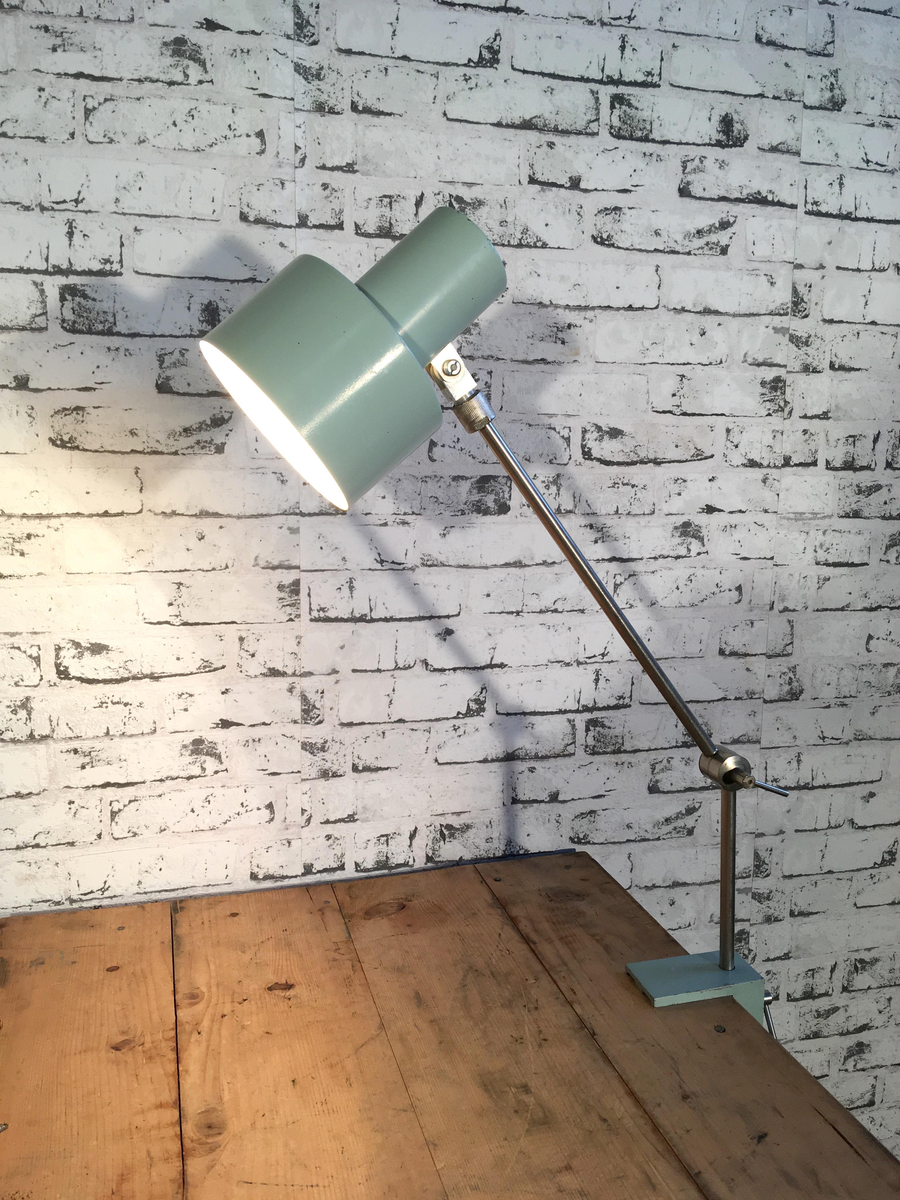 Late 20th Century Industrial Factory Office Desk Lamp, 1970s